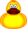Plastic eendje emoticon